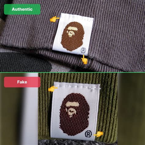 replica bape jacket|how to check if bapes are real.